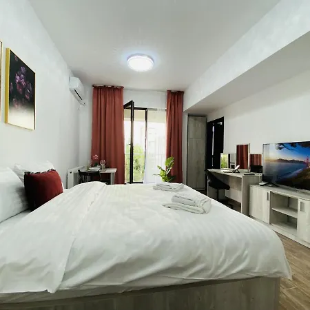 New City With Balcony