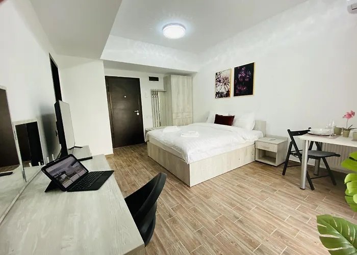 New City With Balcony