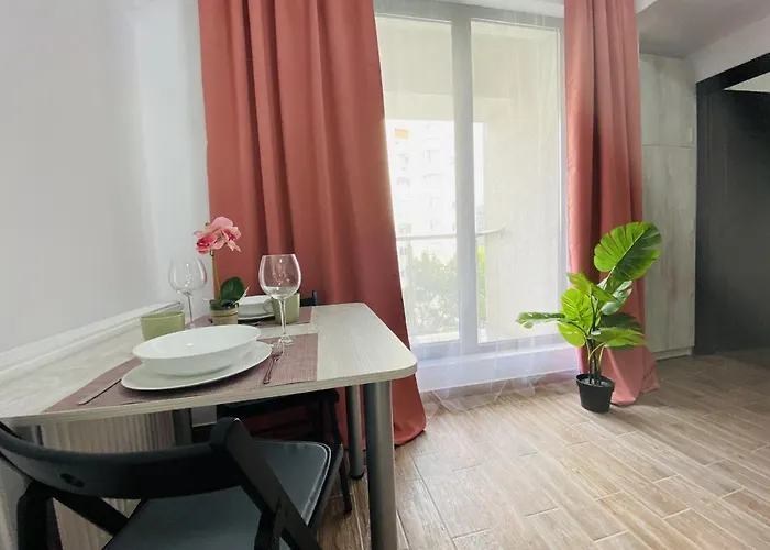 New City With Balcony