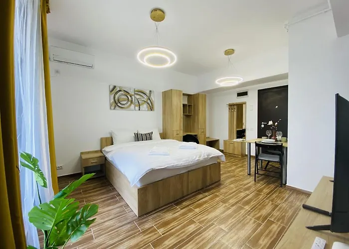 New City With Balcony