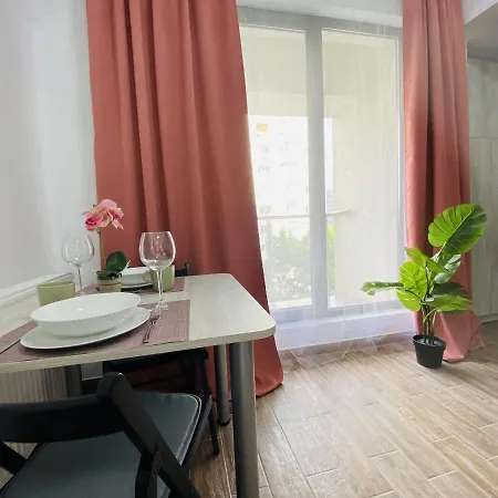 New City With Balcony